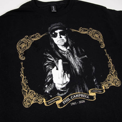 Phil Campbell Tribute Tee - Black
