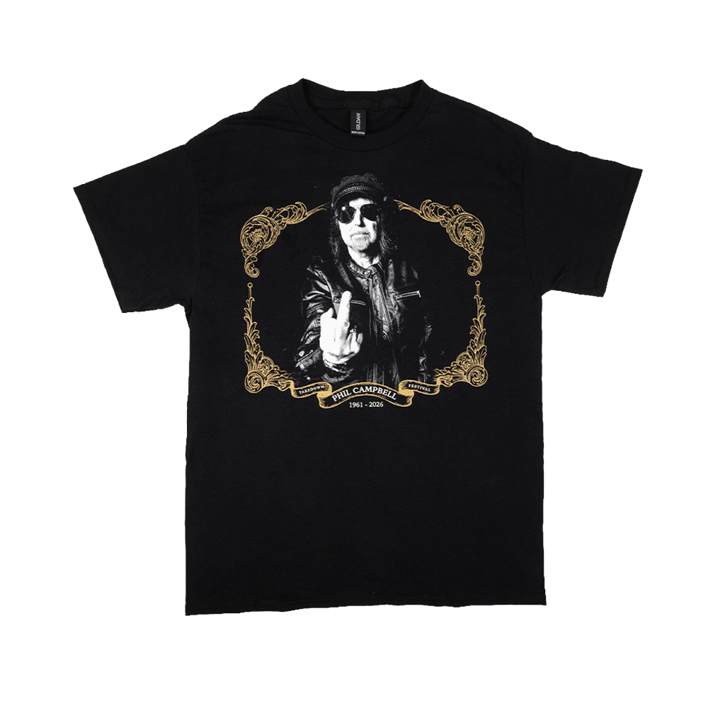 Phil Campbell Tribute Tee - Black