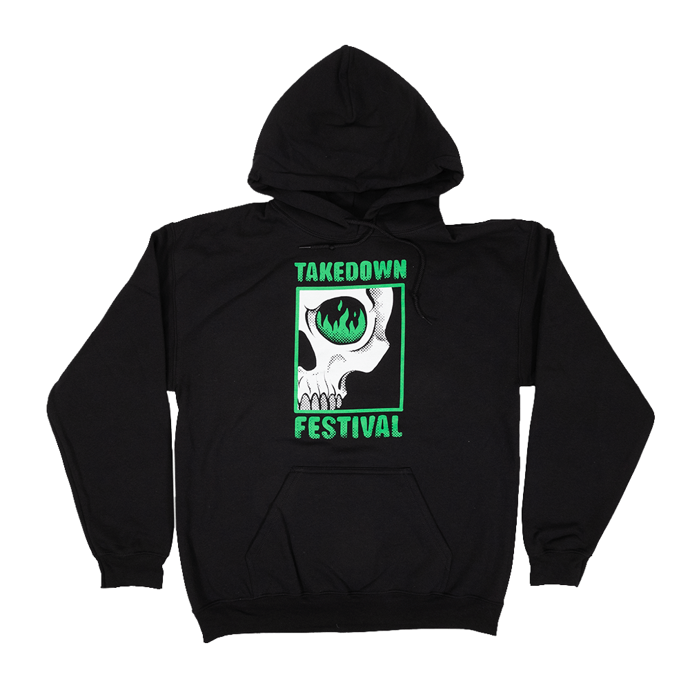 Skull Hoodie - Black