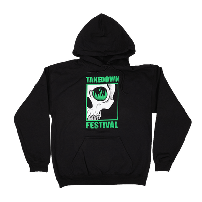 Skull Hoodie - Black