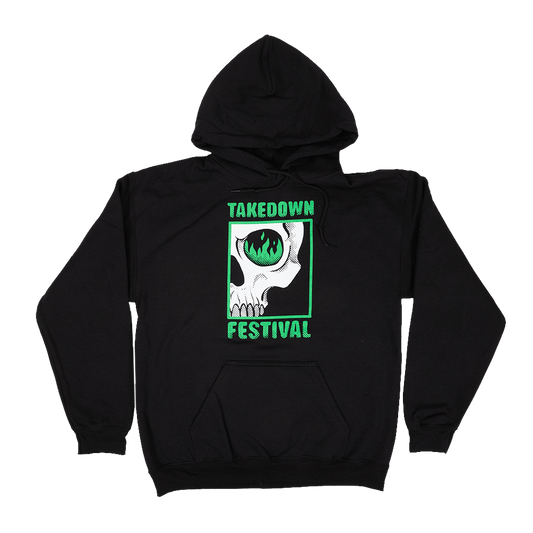 Skull Hoodie - Black