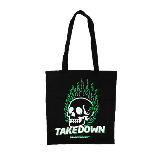 Skull Tote - Black