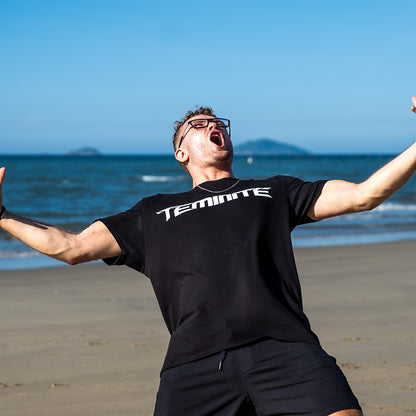 Teminite Script T-Shirt - Black