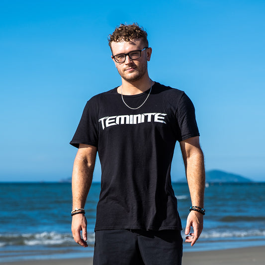 Teminite Script T-Shirt - Black