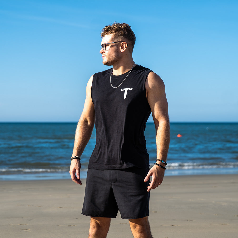 Teminite Logo Tank Top - Black