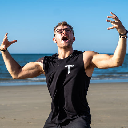Teminite Logo Tank Top - Black
