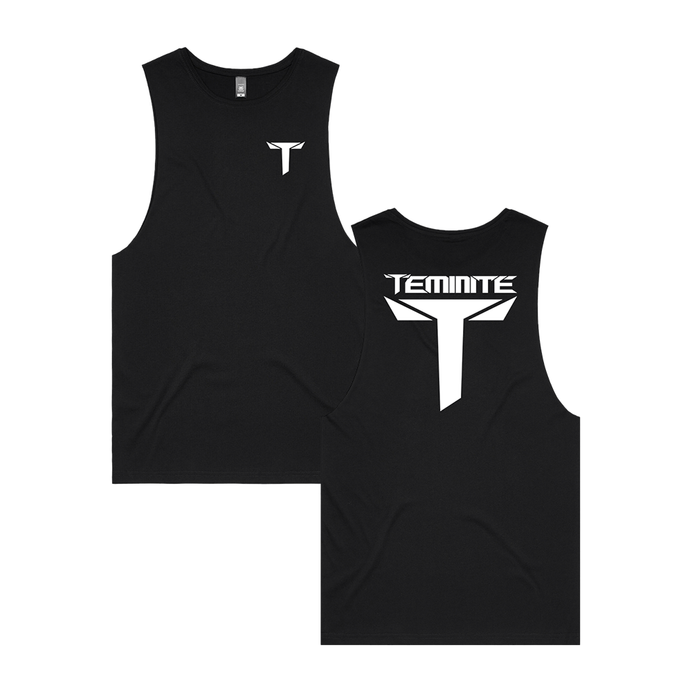 Teminite Logo Tank Top - Black