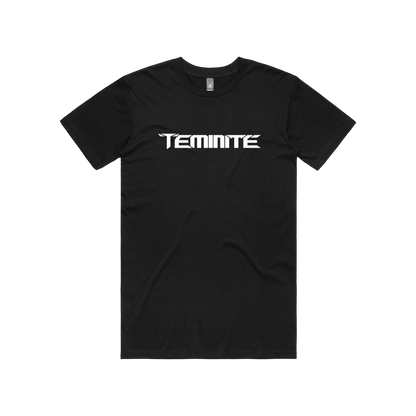 Teminite Script T-Shirt - Black