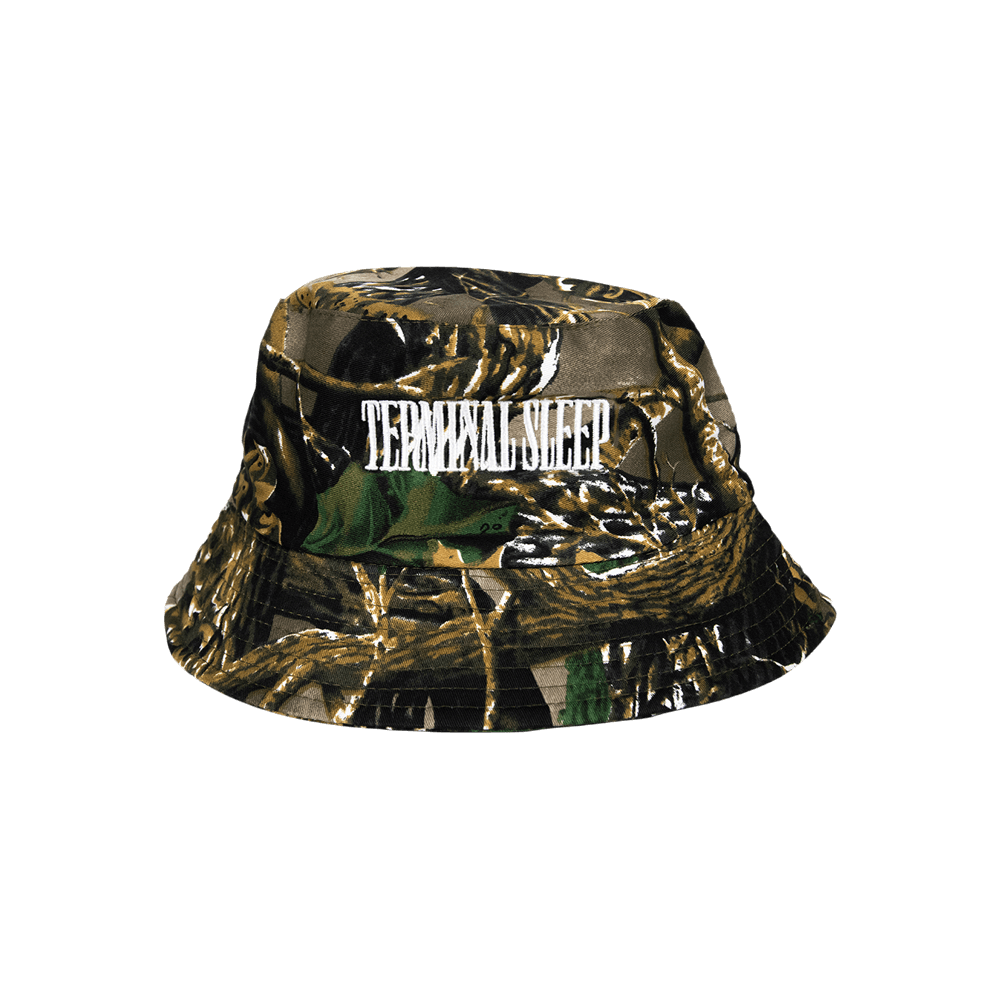 Embroidered Logo Bucket Hat - Real Tree Camo