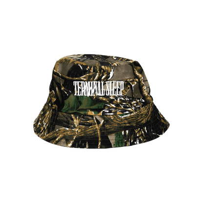 Embroidered Logo Bucket Hat - Real Tree Camo