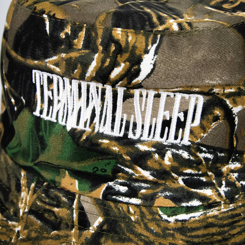Embroidered Logo Bucket Hat - Real Tree Camo