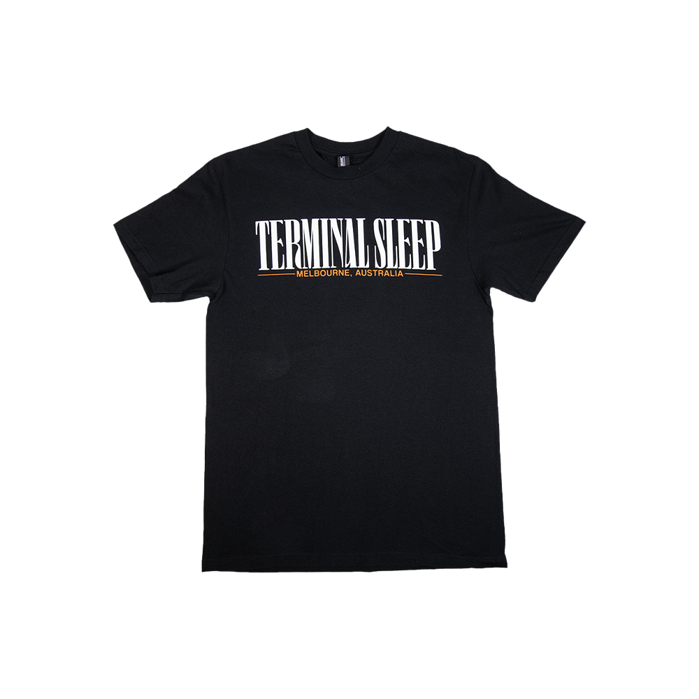 Melbourne Logo Tee - Black