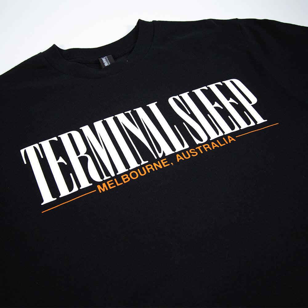 Melbourne Logo Tee - Black