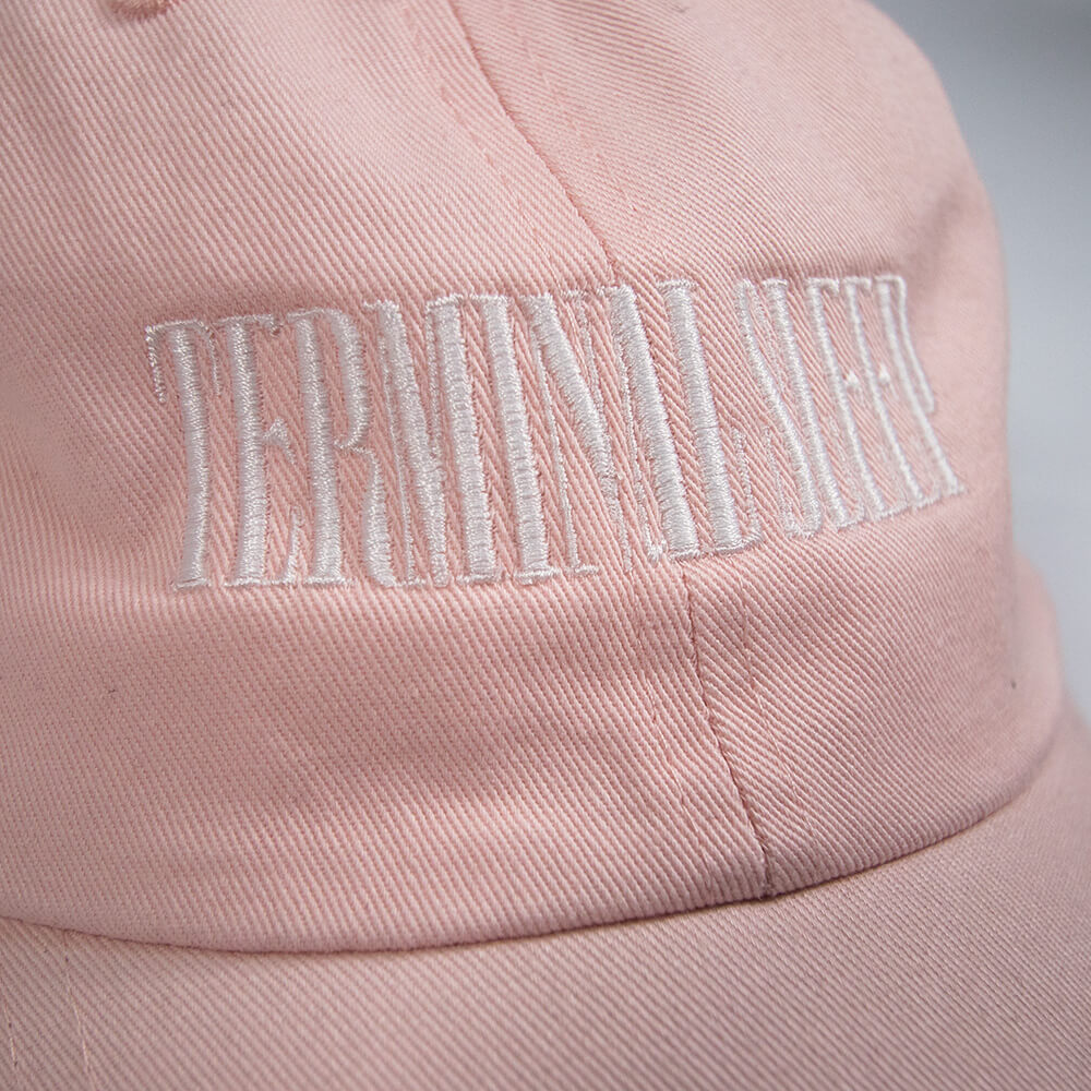 Embroidered Logo Cap - Pink