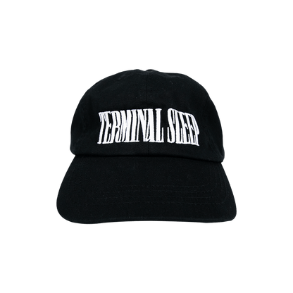 Embroidered Logo Cap - Black/White