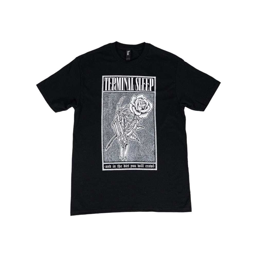 You Will Crawl Tee - Black