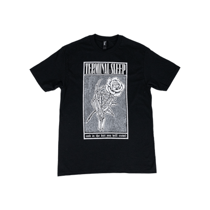 You Will Crawl Tee - Black