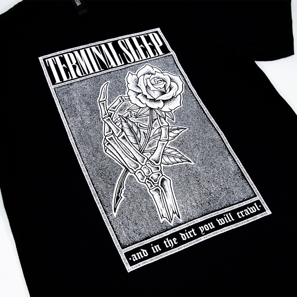 You Will Crawl Tee - Black