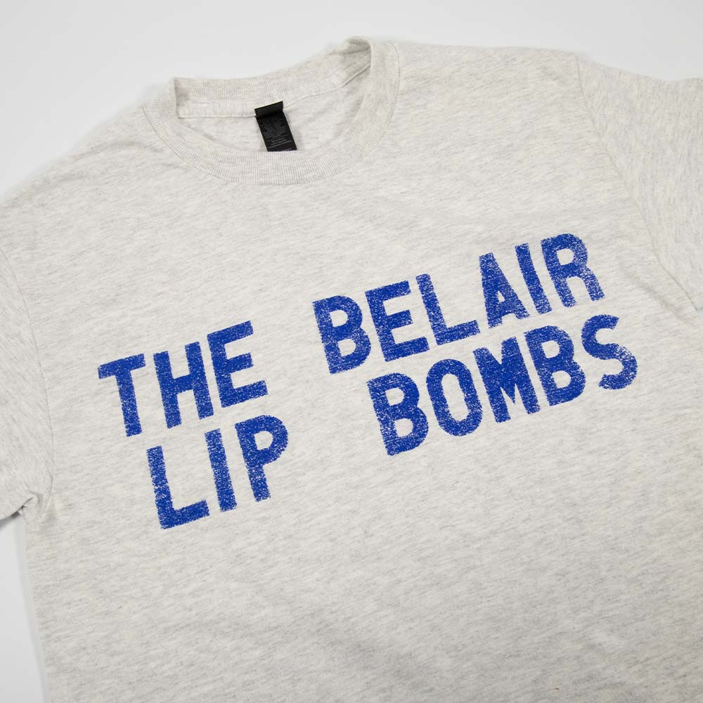 Blue Logo Tee - Grey