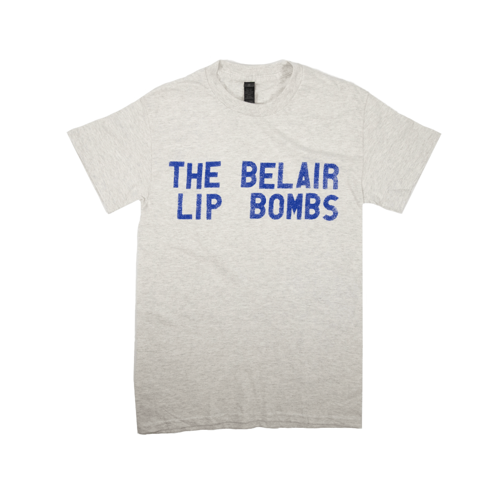Blue Logo Tee - Grey