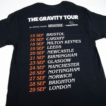 Gravity UK Tour T-shirt - Black