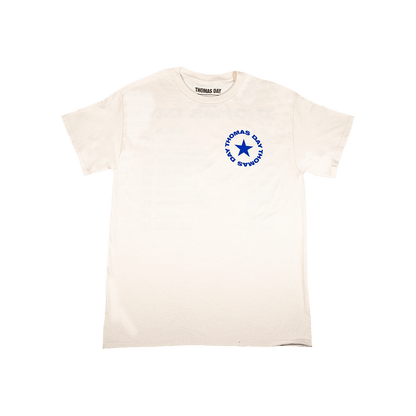 Circle Logo Tee - White
