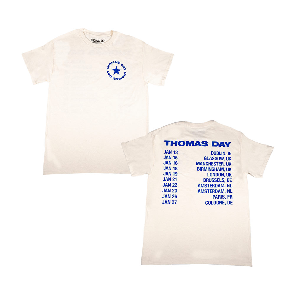 Circle Logo Tee - White