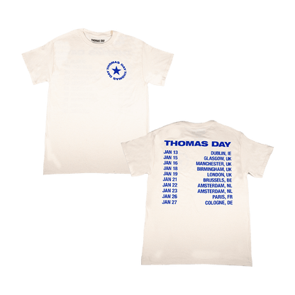 Circle Logo Tee - White