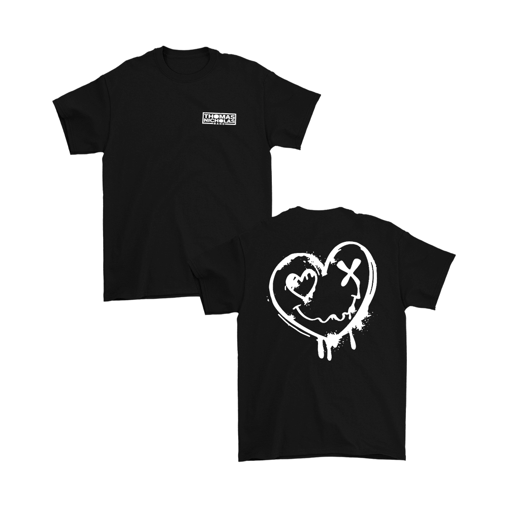 TNB Heart Tee - Black