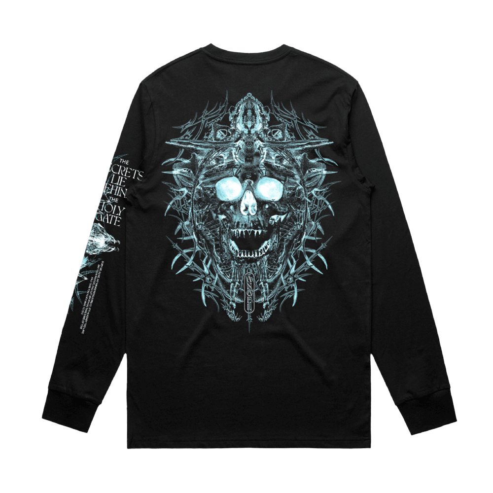 Angel Skull Longsleeve - Black