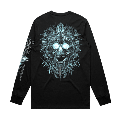 Angel Skull Longsleeve - Black