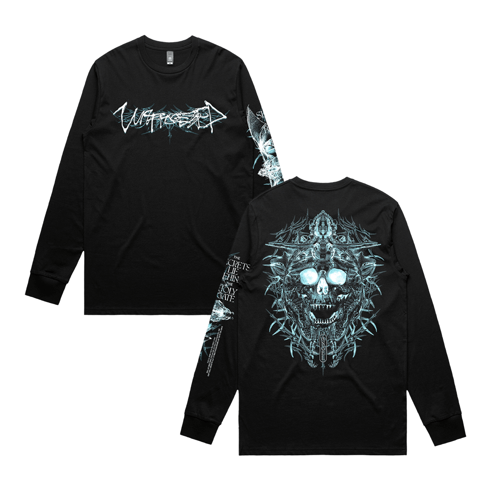 Angel Skull Longsleeve - Black