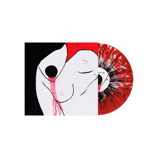 MGHGAG 12” Vinyl – Trans Red w/ Black & White Splatter