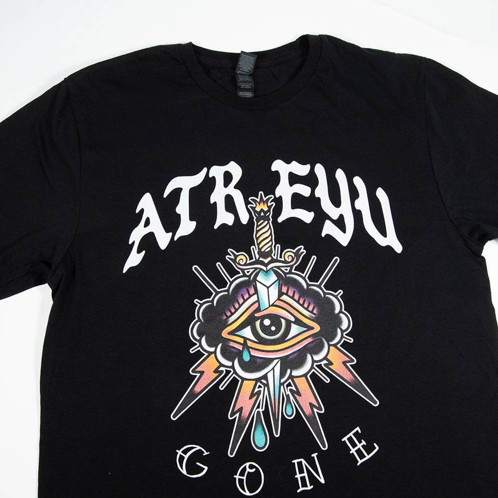 Gone Tattoo Tee - Black image 1
