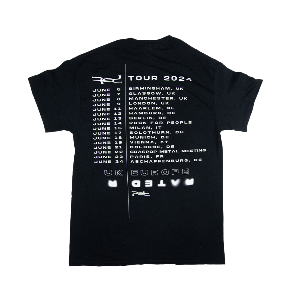 Rated R UK/EU 2024 Tour T-Shirt - Black image 4