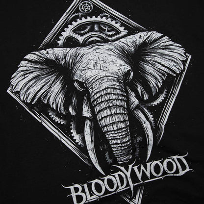 Gears Hoodie - Black image 4