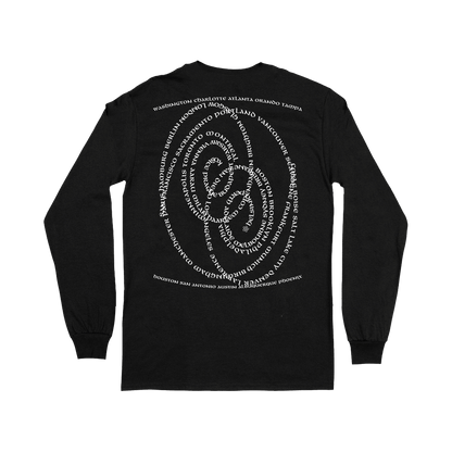 Goddess Tour Dates Longsleeve - Black image 2