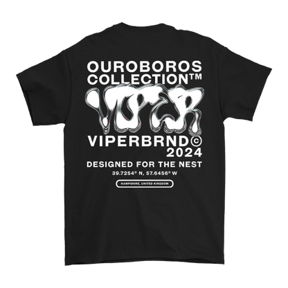 Ouroboros Tee - White/Black image 2
