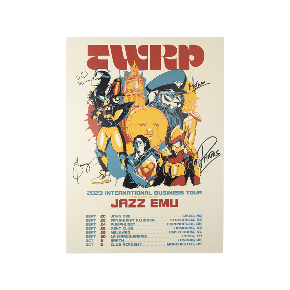 2023 IB Tour Poster - Natural (Signed) image 0