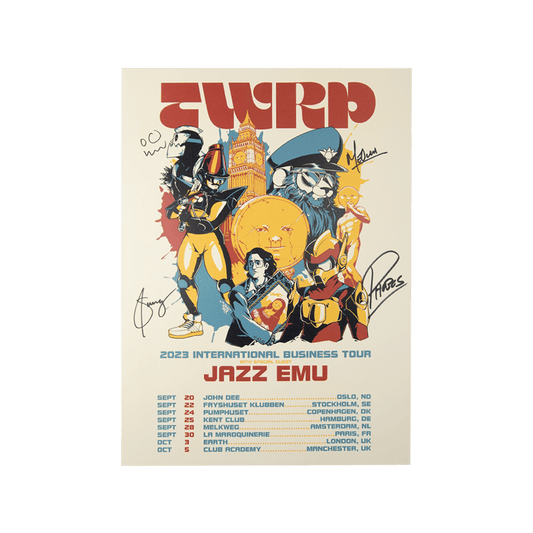 2023 IB Tour Poster - Natural (Signed) image 0