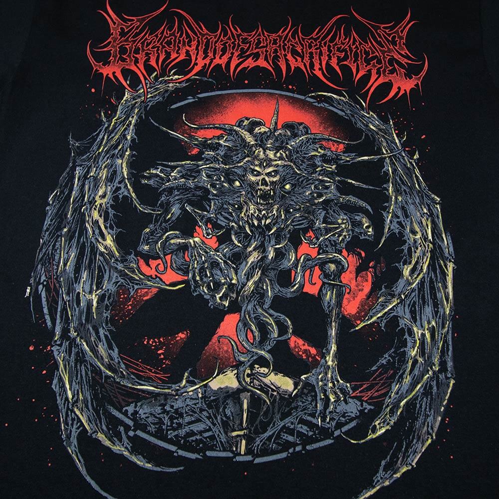 Winged Demon Tee - Black image 3
