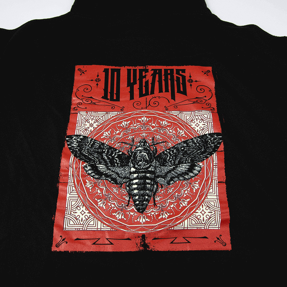 Death Head Hoodie - Black image 5