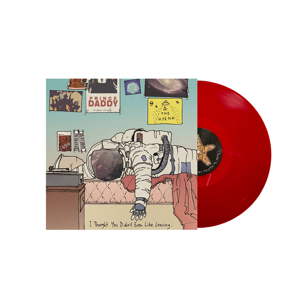 I Thought You Didn't Even Like Leaving 12" Vinyl - Transparent Red image 0