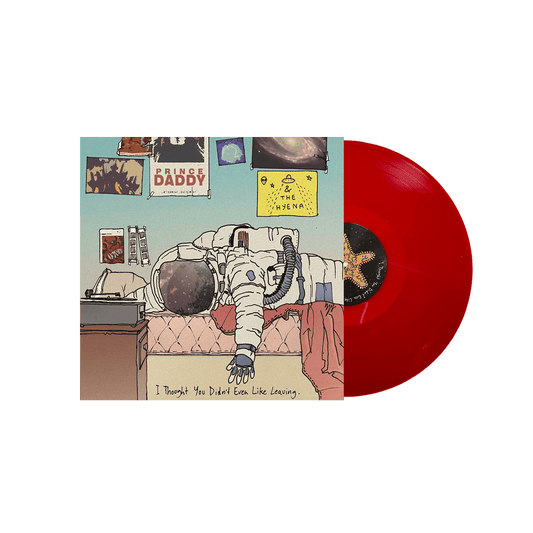 I Thought You Didn't Even Like Leaving 12" Vinyl - Transparent Red image 0