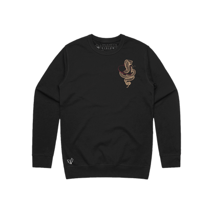 Eat Your Heart Crewneck - Black image 0