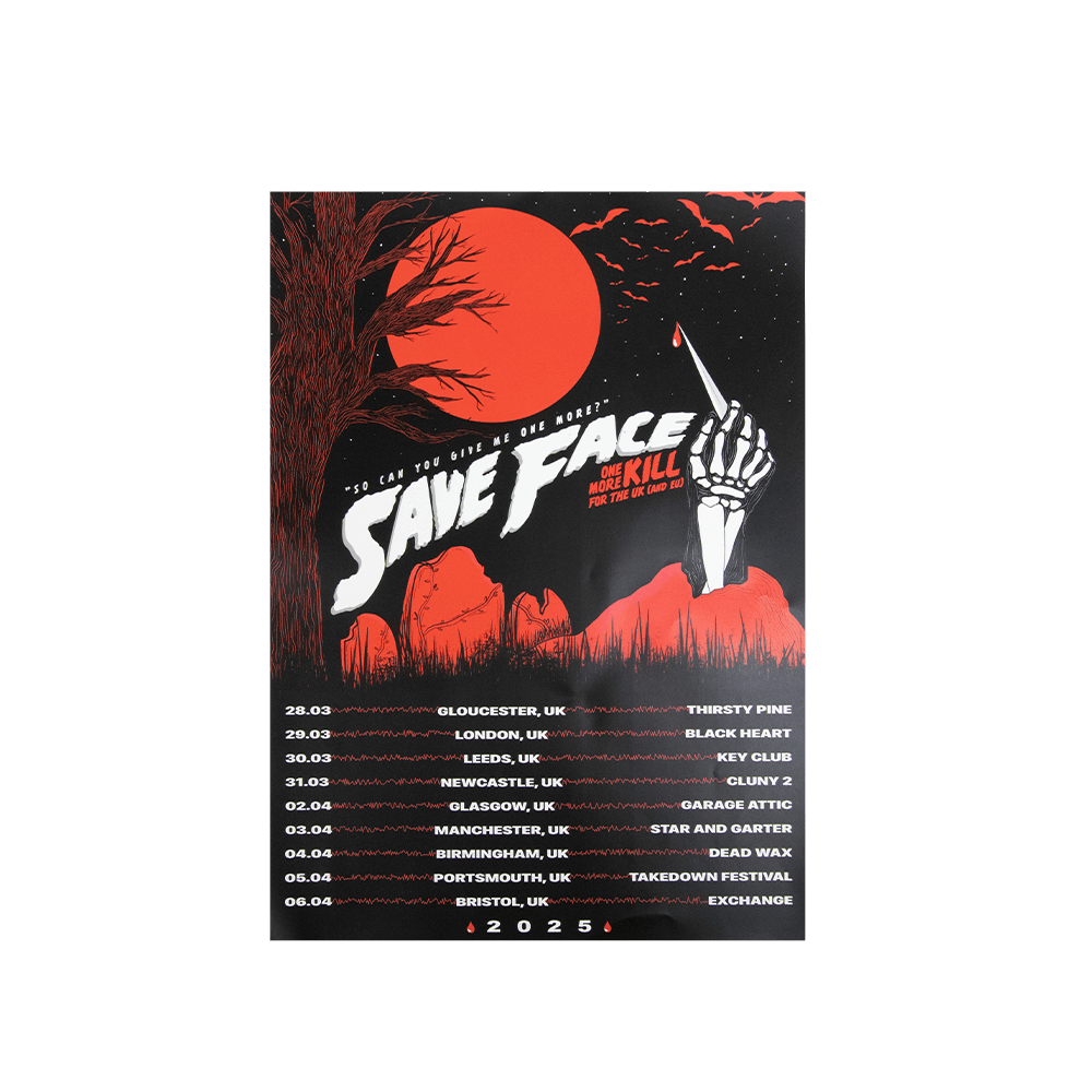 UK Tour 2025 Poster - A3 image 0