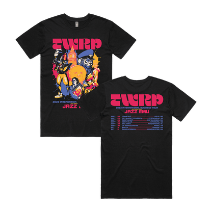 UK/EU 2023 Tour T-Shirt - Black image 0