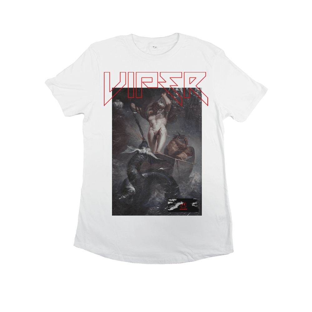 RAGNÖROK Tee - White (Longline) image 0