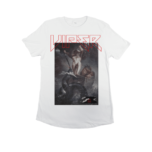 RAGNÖROK Tee - White (Longline) image 0