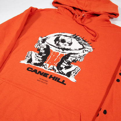 Eye Hoodie - Orange image 2